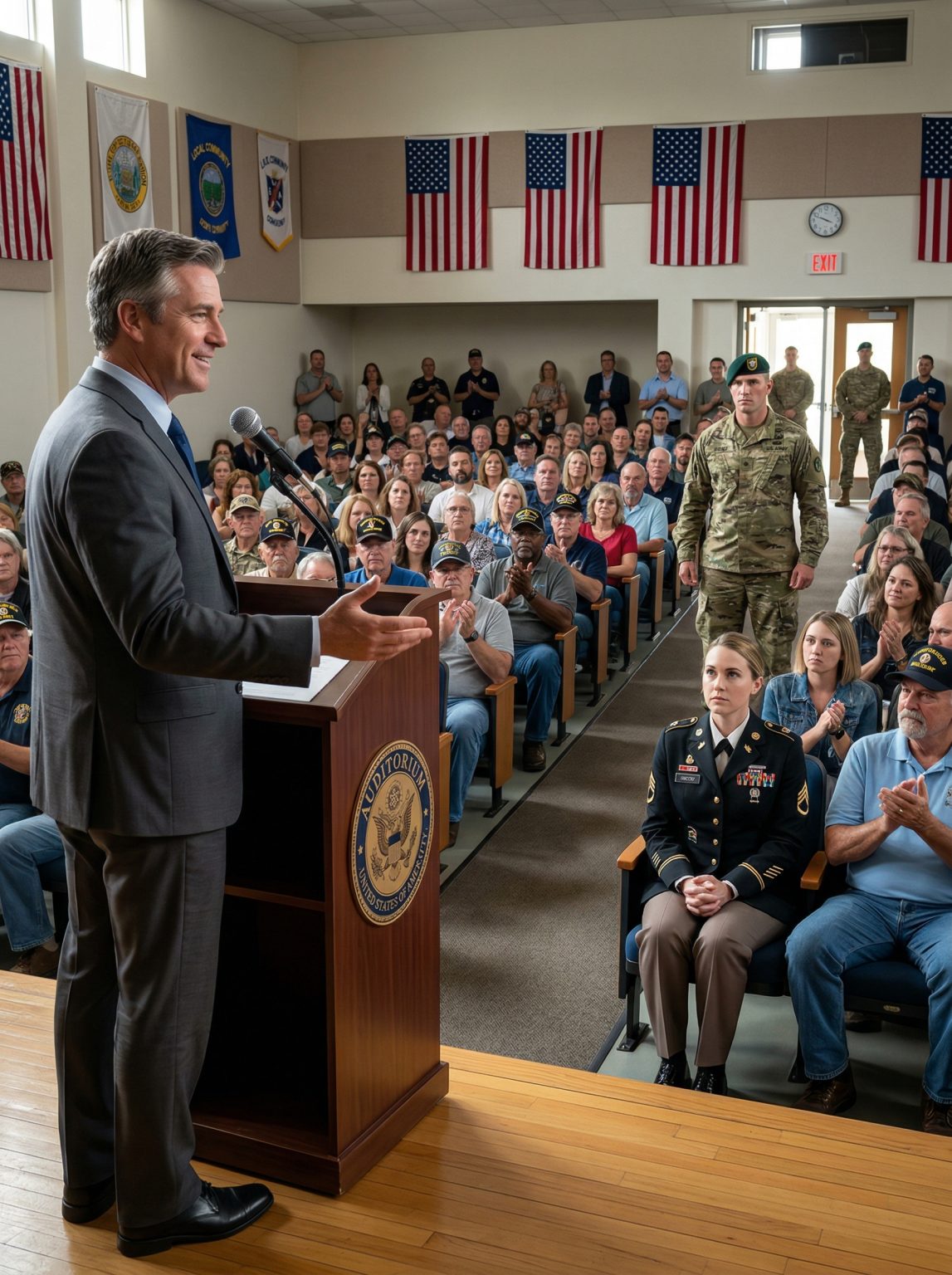 My Father Smiled And Said I Was “Just Doing My Best” In Front Of The Whole Town—While Praising A Special Forces Hero As The Family’s Pride… Until He Looked At Me, Turned Pale, And Quietly Asked, “Sir… Do You Even Know What Your Daughter Has Done?”