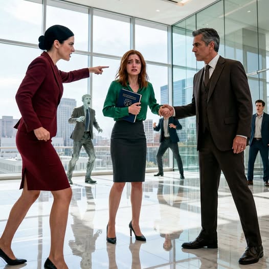 “Did You Even Read the Dress Code?” The VP’s Daughter Sneered on Her First Day Waving the Handbook