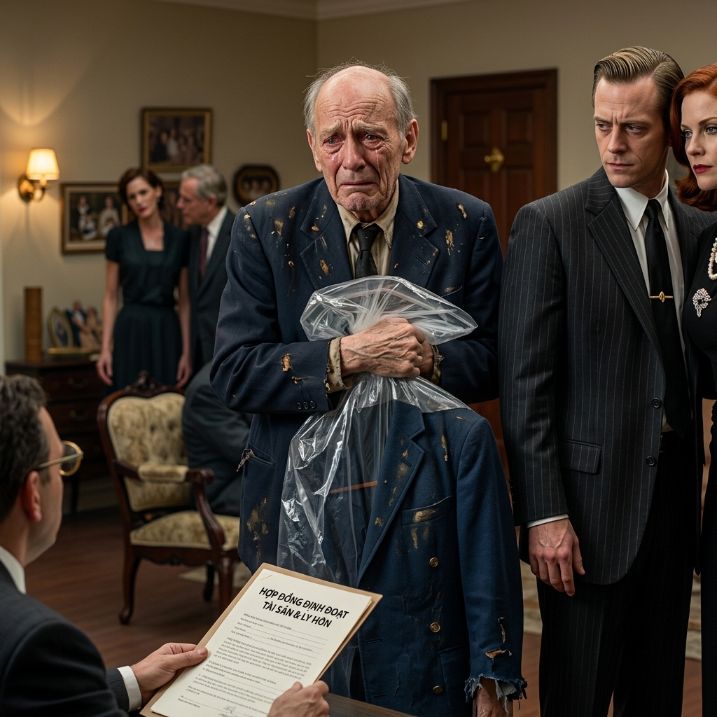 At my wife’s funeral, the lawyer handed my son-in-law eight million dollars and handed me her old winter coat; when Randall smirked and said, “Looks like that’s all you deserve,” I thought forty years of marriage had ended in humiliation—until I cut open the coat lining after midnight and found a sealed envelope with my name on it, and the first line inside made my hands go numb.
