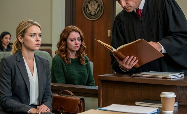 My Sister Accused Me of Practicing Law Illegally. I Stayed Silent—Until the Judge Opened My File.