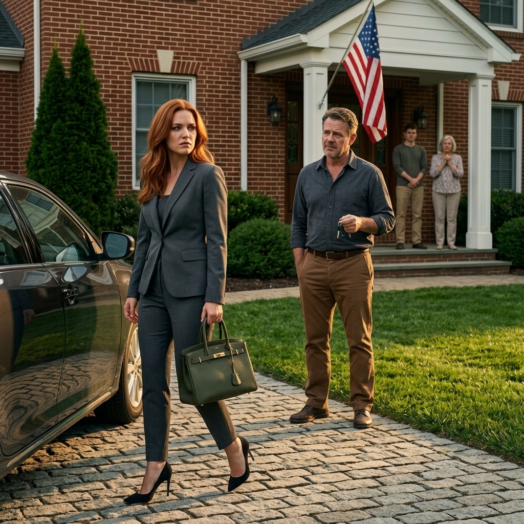 I Came Home And My $60,000 SUV Was Gone. My Dad Laughed And Said, “We Gave It To Lucas. He’s The Man Of The Family.” I Didn’t Yell. I Just Asked, “Does He Still Have Th…