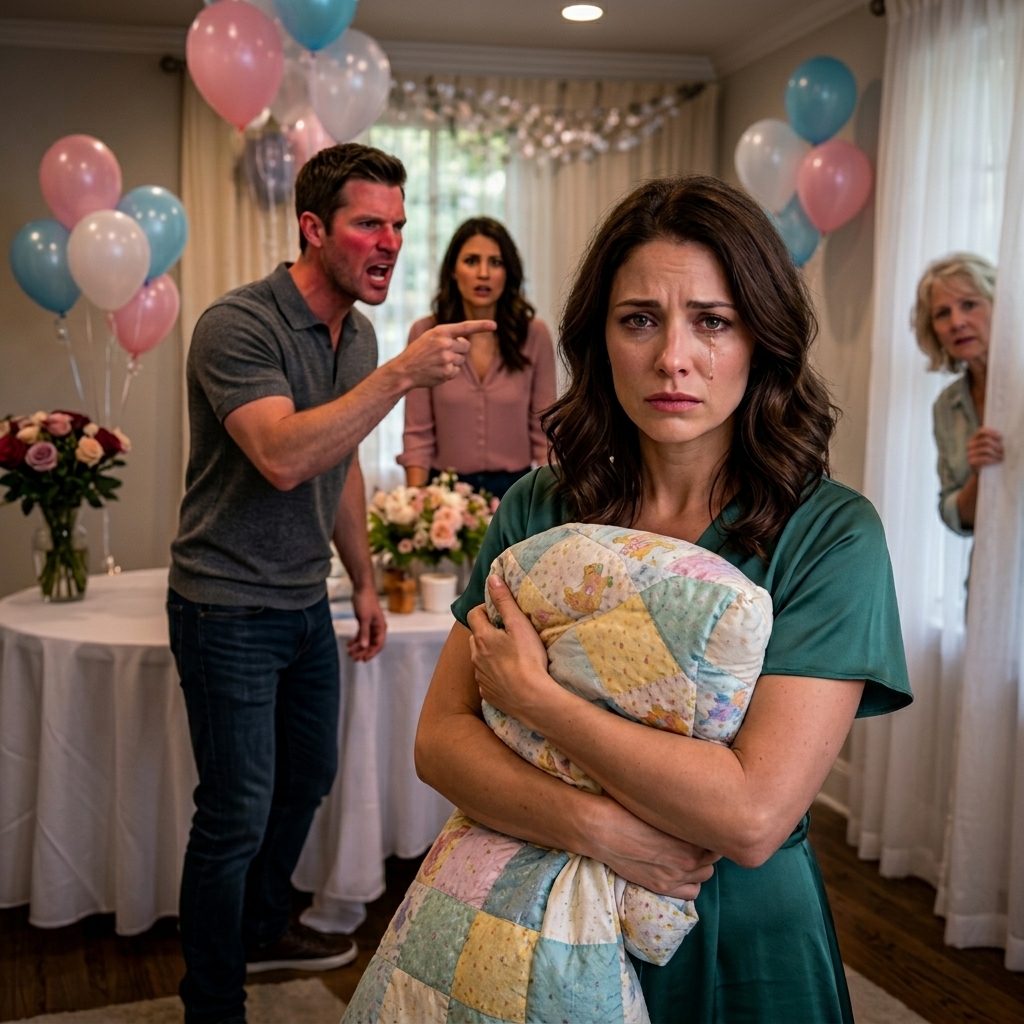 “At my daughter’s baby shower, I gave her a quilt I had spent nine months making by hand. Her husband glanced at it, let it drop like it was worthless, and said, “Your mom’s just a lunch lady, babe.”