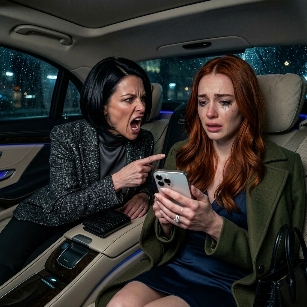 Inside that luxury car, my sister looked me straight in the eye and demanded the billionaire husband she once abandoned. I didn’t flinch. Then my phone lit up in my hand—he was calling, and I had already missed 110 calls.