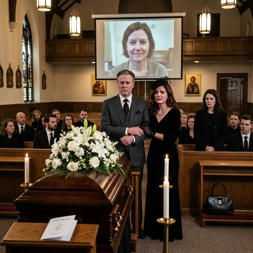 He Brought His Mistress to the Funeral Then His Wife Spoke