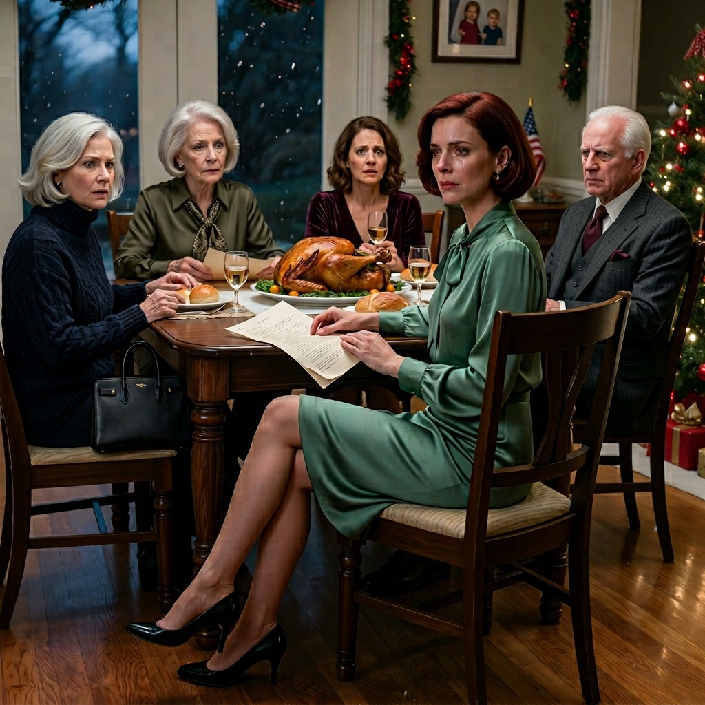 I never told my fiancé I was a 2-star general earning $18,000 a month. He thought I was just a quiet clerk. He invited me to Christmas dinner with his parents. I wanted to see how they treat “nobody” — so I wore my oldest coat and acted shy. But when they slid a contract across the table