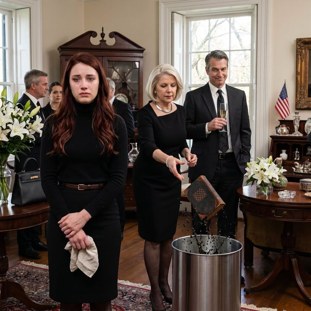 at the funeral, my grandpa left me his chess book.my mother threw it in the trash: “it’s junk. get this out of my sight.” i opened the pages and went to the bank. the loan officer turned pale: “call the fbi – she doesn’t own the house”