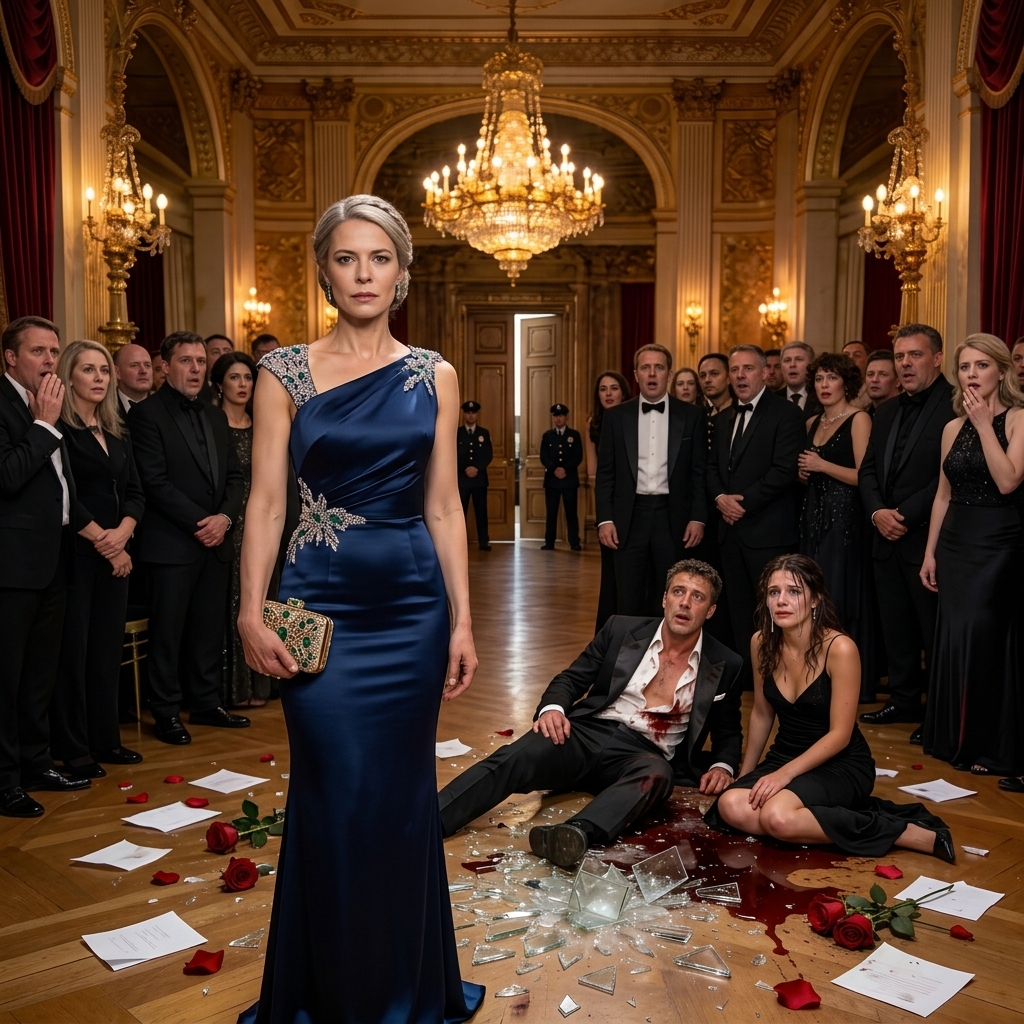My husband introduced me to his boss as “the nanny” to seem more important at the gala, but he didn’t know that I was the woman who had secretly saved the company… and I fired him in front of everyone.