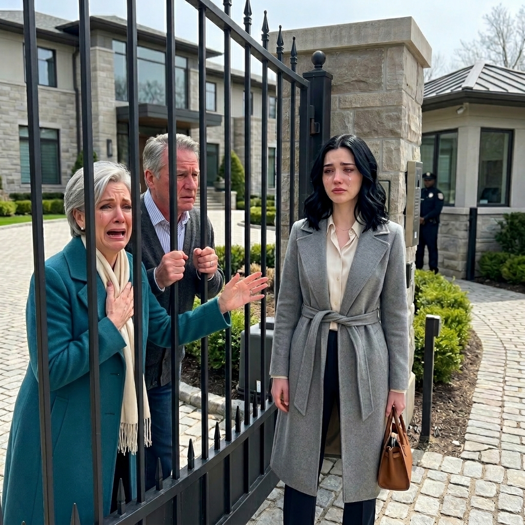 My parents blocked all my cards and kicked me out barefoot with nothing but a wallet in my pocket. They thought I would come back on my knees and beg to return. But a couple of days later, after finding my new address, they froze at the gate.