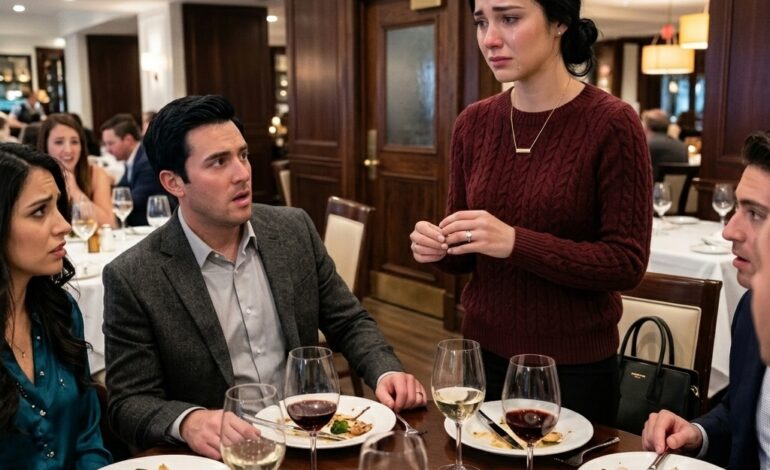 I arrived late at the restaurant for dinner with our friends and approached the table without my fiancé noticing me. He was saying, “I don’t want to marry her anymore. She’s far too pathetic for me.” Everyone was laughing as I took off the ring. But the smiles disappeared… when I revealed one detail.