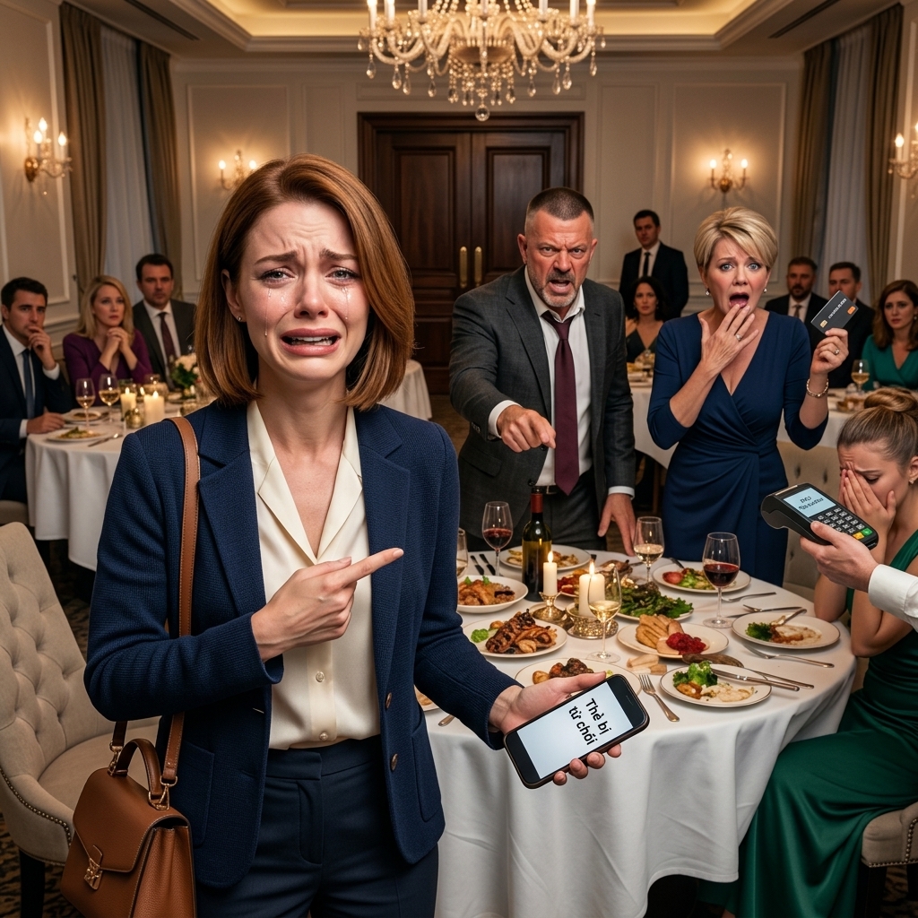 My parents threw me out, calling me a freeloader and saying they needed room for their “successful” daughter. Before I left, they took my credit card by force. The next day, after a fancy family dinner, the card was declined—and they called me in a panic. I laughed because that card was actually…