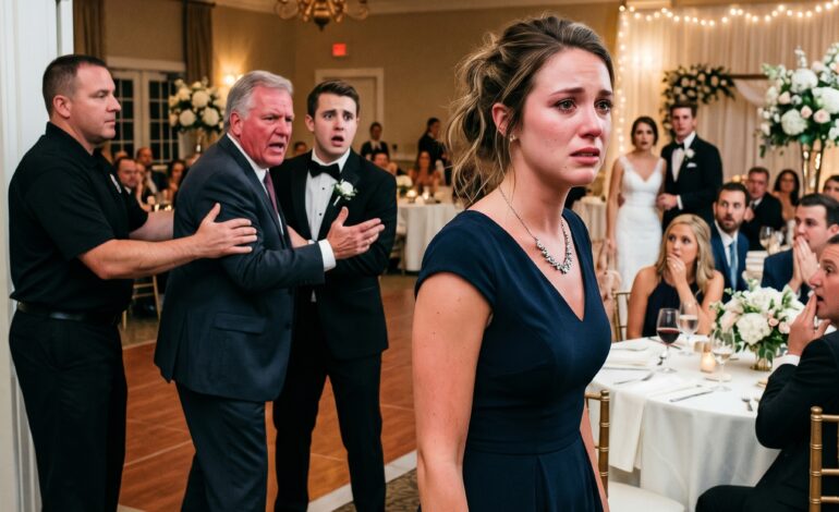 At my brother’s wedding, my father kicked me out, saying I was an embarrassment to him. My brother sarcastically asked, “How much do you earn—$10 while cleaning?” After I left the restaurant, guards came in and started throwing their belongings out. As my father asked, “What was going on?” I said from behind, “You’re being kicked out because I…”