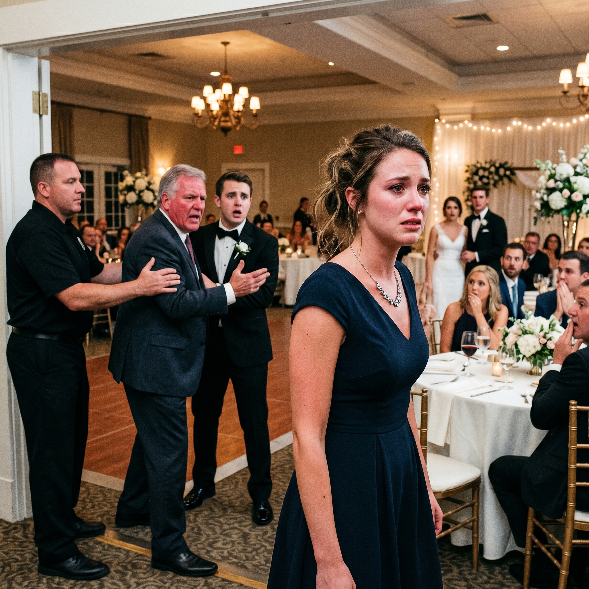 At my brother’s wedding, my father kicked me out, saying I was an embarrassment to him. My brother sarcastically asked, “How much do you earn—$10 while cleaning?” After I left the restaurant, guards came in and started throwing their belongings out. As my father asked, “What was going on?” I said from behind, “You’re being kicked out because I…”