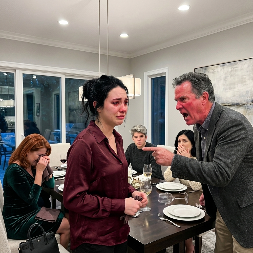 Dad said: “You’re the biggest disgrace to this family.” Everyone turned to me. I stood up: “Perfect. Then erase me from your will too.” He threw away his glasses. Everyone stopped breathing….