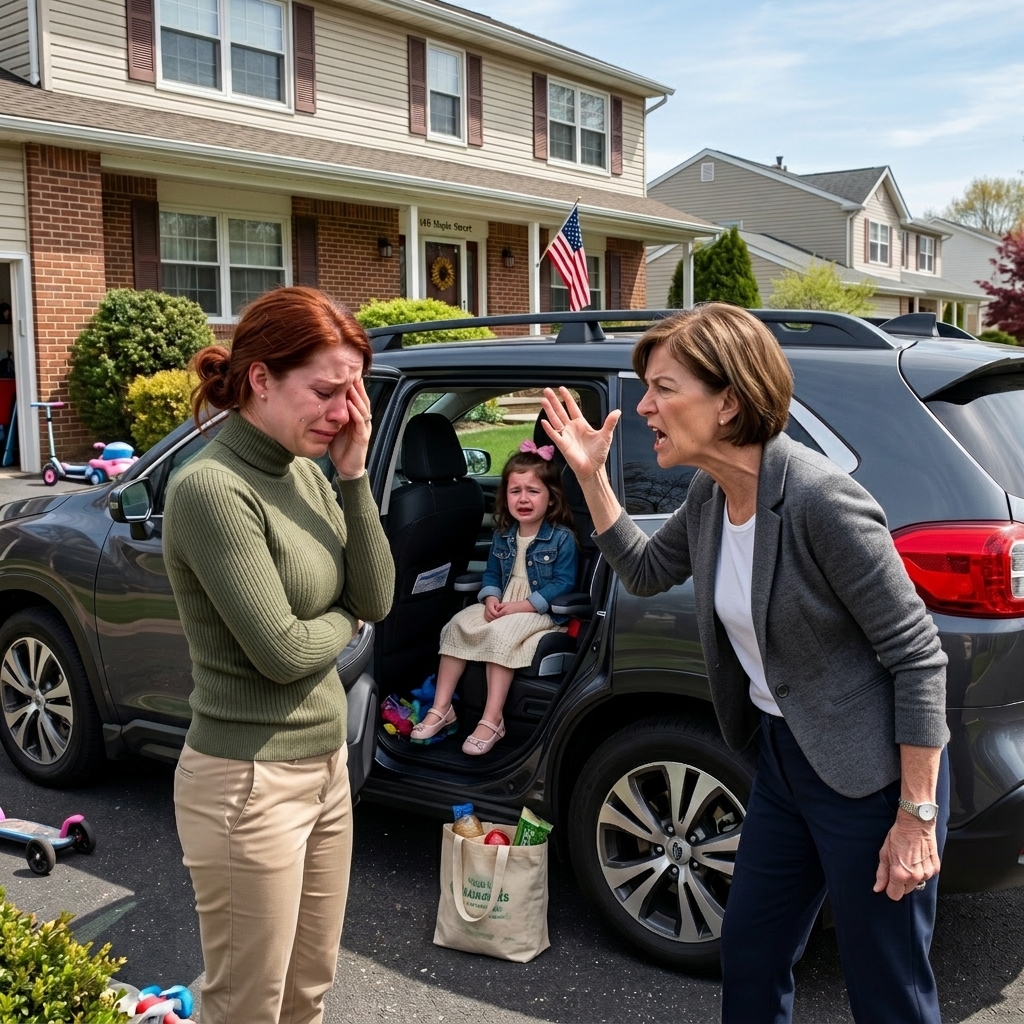 When I showed up at my sister’s family dinner with my 6-year-old daughter, my mother came outside and quietly told me, “You weren’t supposed to come tonight.” So we drove away. But 9 minutes later, my father called in a rage and told me to come back immediately—what he revealed in front of everyone changed the entire night. – Royals