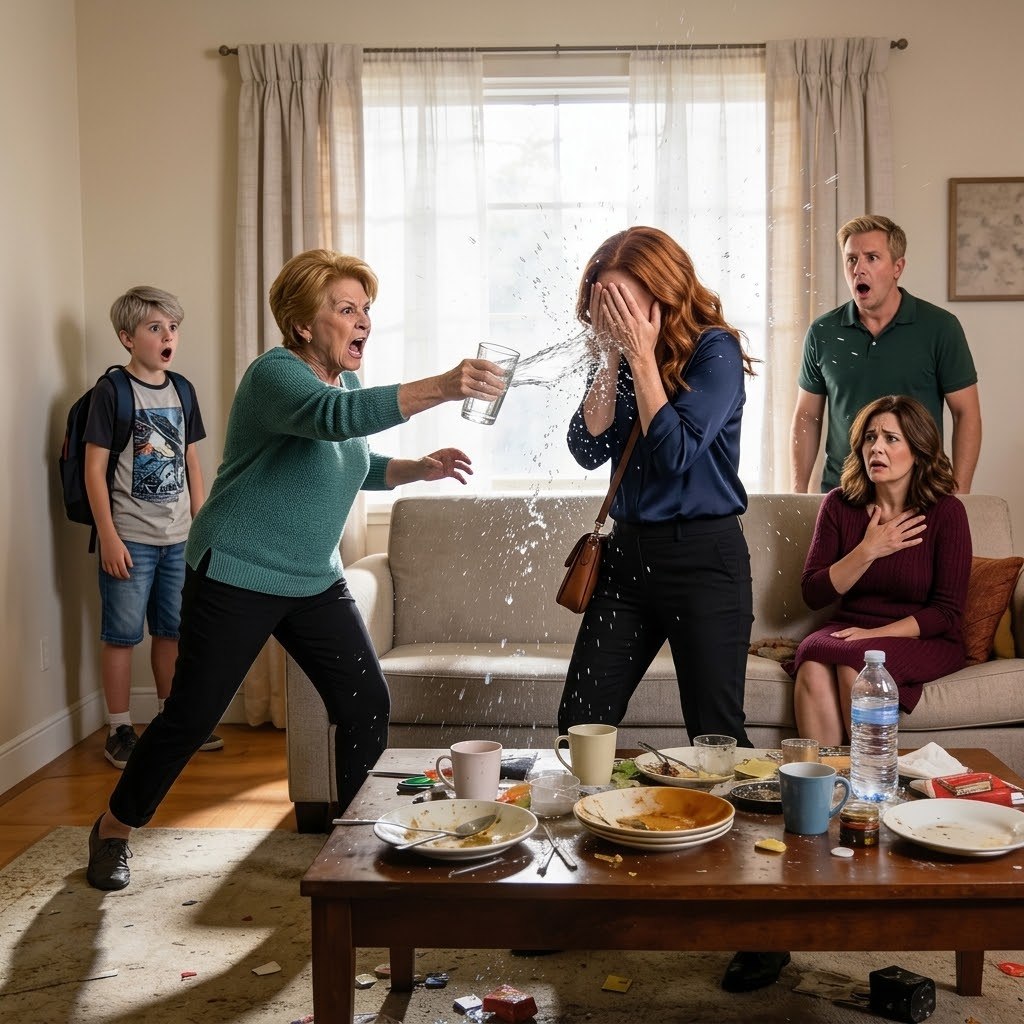 At the family party, they demanded I sign over someone else’s debt. “Here, we all support the family,” they told me… but when I refused in front of everyone, a single blow opened my eyes and shattered my marriage.
