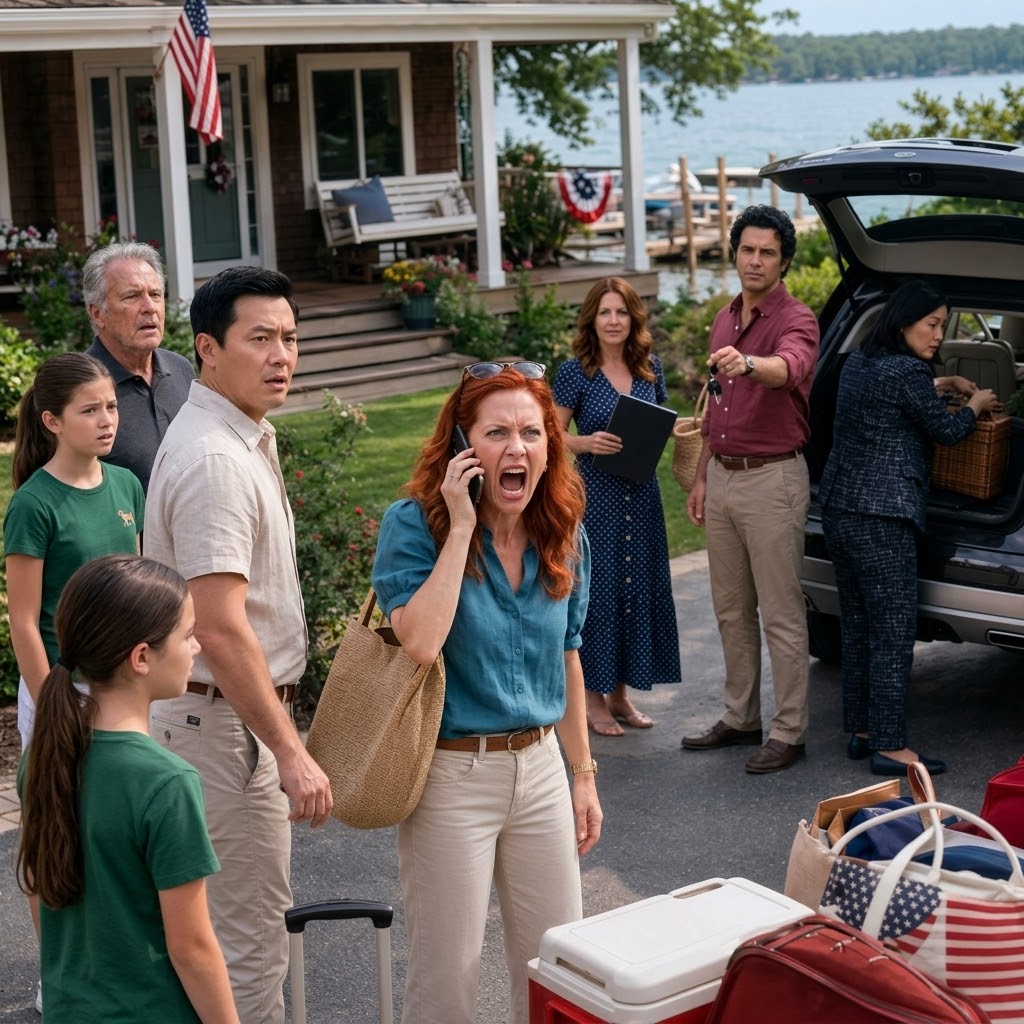 My own daughter left me a breezy little voicemail saying, “Mom, you don’t need to come this summer. Kevin thinks it’s better if we keep the lake house for our family,” as if the cedar walls, the sage green door, the dock