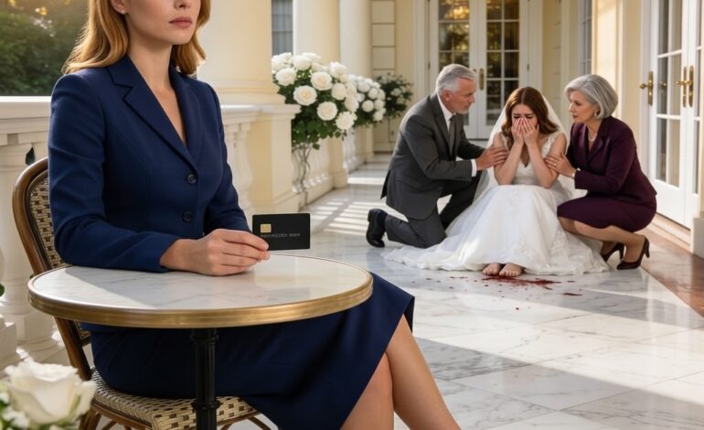 Before my sister’s wedding, I discovered my credit card had been charged for the entire reception. When I confronted her, she just smirked and said, “You’re pathetic—you don’t even have a real family. This is the least you can do.” I smiled and replied, “Then you’re really going to love what happens next.” The following morning, my phone blew up. The venue, the bill, everything had become a disaster…