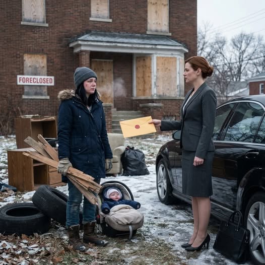 When I got divorced, my husband’s family hired a team of elite lawyers in Chicago to leave me and my newborn daughter on the street… with nothing, absolutely nothing… until one day, a woman appeared and changed everything.