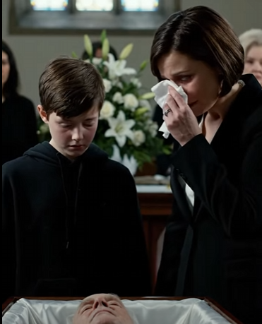 At My Husband’s Funeral, a Stranger Teen Whispered, “He Promised You’d Take Care of Me”… and My World Collapsed