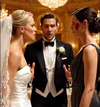 My stepsister slapped me at her wedding, and then her groom said my full name.