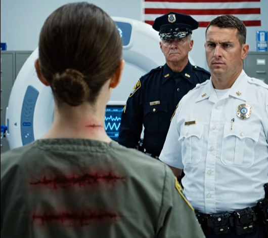 She Went In for a Routine Readiness Check—Then a Senior Officer Noticed the Pattern on Her Back