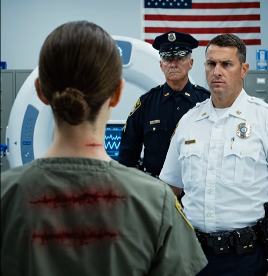 She Went In for a Routine Readiness Check—Then a Senior Officer Noticed the Pattern on Her Back