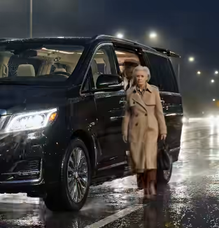 “You need a lesson in respect,” my son said. My son left me in the pouring rain, 50 miles from home. I didn’t argue. I just watched him drive away. A few minutes later, a black van pulled up. My bodyguard got out, calm and ready. I smiled as I got in. His cruelty was over. It was his last mistake…