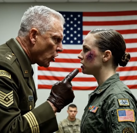 The word cut through the chamber—sharp, precise, louder than any gavel could ever be.  Commander Ava Mercer, U.S. Navy, stood at perfect attention before the Marine Corps Ethics Review Board. Her posture was flawless, spine straight, chin level. Her dress uniform was immaculate, every line exact. Her face revealed nothing.  Thirty senior officers filled the tiered chamber—colonels, generals, legal observers. Men who had spent entire careers learning how to dominate a room with silence alone.  And yet—  The number glowing behind her broke that control.  Confirmed Kills: 27  A ripple of low laughter moved through the room—dismissive, disbelieving.  “Twenty-seven?” Major General Thomas Ridley scoffed, leaning back as if amused. “That’s not a record. That’s fiction.”  Brigadier General Mark Ellison shook his head, a faint smirk forming. “From a logistics officer? That’s not just unlikely—it’s impossible.”  Ava didn’t respond.  She had been trained not to.  This board existed because of her transfer request—her petition to serve as a combat evaluation instructor within a joint unit. That request had triggered a full review of her classified service record.  To them, her file didn’t make sense.  Too thin where it should have been detailed. Too redacted where it should have been transparent.  It looked like a story with all the proof removed.  “Commander Mercer,” Ridley said, tapping her file with visible irritation. “Do you genuinely expect this board to believe you outperformed entire combat elements?”  “Yes, sir,” Ava replied calmly. “I expect the record to stand on its own.”  Ellison rose, descending the steps slowly until he stood just inches from her.  “You expect us to believe you’re some kind of ghost?” he said. “An operator that doesn’t exist?”  She didn’t flinch.  “No, sir.”  “Then you expect us to believe,” he pressed, voice sharpening, “that you eliminated twenty-seven hostile targets—and somehow never appeared on any official ledger?”  “Yes, sir.”  The silence that followed was tight. Cutting.  Then—  Ellison moved.  The strike came without warning.  The sound cracked through the chamber.  Ava’s head shifted slightly with the force. But she didn’t react. Didn’t raise a hand. Didn’t step back.  She reset her posture with measured precision.  “Strike acknowledged,” she said evenly.  Ridley laughed outright. “You can log whatever you want, Commander. This board isn’t here for stories.”  Ava reached into her pocket and placed a small black device on the table between them.  “Audio and biometric log,” she said. “Time-stamped.”  The room shifted, subtly but unmistakably.  Ridley waved dismissively. “Enough. We’ll verify your… claims during the upcoming joint combat evaluation.”  Ellison smirked. “If you last that long.”  As Ava turned to leave, she paused at the doorway.  “Gentlemen,” she said quietly, “I look forward to the drill.”  Their laughter followed her out.  None of them noticed the faint mark blooming on her cheek. None of them recognized that she had already won the moment she chose restraint over reaction.  Because the evaluation they had just scheduled was built on terrain she knew intimately.  The joint combat evaluation unfolded at Camp Pendleton’s Urban Operations Complex—a brutal maze of concrete alleys, stacked containers, and kill-house structures designed to strip ego down to instinct.  Ridley and Ellison arrived together, joking loudly.  “She’ll wash out by lunch,” Ellison said. “Twenty-seven,” he added, shaking his head.  Commander Mercer stood at the edge of the site in standard utilities, helmet tucked beneath her arm. No patches. No embellishment. Just another evaluator among many.  The scenario was simple on paper: urban interdiction under degraded communications. Mixed units. Limited intelligence. Live oversight.  Ava had helped write the doctrine years earlier—under a different name.  Her briefing was concise and clinical. Clear rules. Clear objectives. Clear fail conditions.  “Records will be captured,” she said. “Every movement. Every call. Every decision.”  Ridley leaned toward Ellison. “She’s thorough. I’ll give her that.”  The drill commenced.  Within minutes, teams bogged down. Over-communication. Poor angles. Predictable advances.  Ava observed in silence.  When the first ambush triggered, it unfolded exactly as she had anticipated—because she had lived it before. Because she had survived it.  She stepped forward only when protocol allowed.  “Pause drill,” she said.  The teams froze.  Ava gestured toward the display. “Improper stack. Rear security collapsed. Flank exposed.”  Ellison bristled. “With respect, Commander—”  “Resume,” Ava said calmly.  The second phase deteriorated faster.  By mid-morning, frustration set in. Orders overlapped. Momentum vanished. Time bled away.  Ava logged everything.  At 1103, a simulated casualty would have been fatal.  At 1117, a delayed decision would have cost three lives.  Her voice never rose.  At noon, Ridley slammed his hand down. “Enough. This scenario is flawed.”  Ava turned to face him. “No, sir. It’s documented.”  She tapped the console.  The screens filled with data—angles, timing, biometric stress indicators, inefficiencies mapped in unforgiving precision.  Then another feed appeared.  Archived After-Action Footage.  Classified. Time-stamped. Faces blurred.  But the movement was unmistakable.  A single operator clearing spaces with the same precision Ava had been correcting all morning.  “Who is that?” Ellison asked, his voice suddenly uncertain.  Ava met his gaze. “Me.”  Ridley’s face drained of color.  “That footage is from—”  “A joint task force you authorized,” Ava said. “Under a compartment you signed and forgot.”  The room went silent.  She advanced the file.  Each confirmed kill aligned with a record. Date. Location. Witness verification.  Twenty-seven.  Not a story.  A ledger.  Ellison swallowed. “You could’ve responded.”  Ava nodded. “I chose not to.”  They understood why.  The fallout didn’t detonate. It settled—methodical, inevitable.  Commander Ava Mercer learned long ago that truth in uniform rarely arrives with raised voices or public apologies. It moves through channels—slow, procedural, unstoppable once engaged.  The automatic integrity review triggered by the evaluation data advanced exactly as designed. No discretion. No favoritism. Timestamps, biometric logs, after-action footage, and witness statements aligned seamlessly.  Two days later, Brigadier General Mark Ellison was quietly relieved of duty pending investigation for assault, conduct unbecoming, and violation of joint-service protocol. The ethics board reconvened without him.  A week after that, Major General Thomas Ridley submitted his retirement papers—effective immediately—after auditors confirmed his deliberate dismissal of verified combat records and his attempt to suppress official documentation.  There were no press conferences.  None were necessary.  Ava was summoned to Washington, D.C., to meet Vice Admiral Helen Porter, Chair of Joint Force Standards and Compliance. Sunlight reflected off the river outside the office windows, almost offensively calm given the gravity inside.  Porter gestured for Ava to sit.  “I want to be clear,” Porter said. “This outcome happened because you followed procedure. Not because you were wronged—though you were—but because you trusted the system.”  “Yes, ma’am,” Ava replied.  “You could’ve reacted,” Porter said. “Escalated emotionally. Filed complaints. Gone public.”  “Yes, ma’am.”  “Why didn’t you?”  Ava chose her words carefully. “Because emotion fades. Records don’t. And because operators who can’t speak for themselves deserve accurate histories.”  Porter studied her, then slid a folder across the desk.  Inside lay a reassignment order.  Director, Joint Combat Evaluation Standards — Permanent Appointment.  “This position won’t bring applause,” Porter said. “It will bring resistance.”  Ava closed the folder. “I’m familiar.”  At Camp Pendleton, the shift was quiet but undeniable.  Briefings grew serious. After-action reviews sharpened. Documentation became sacred again—not to protect careers, but to preserve truth.  Ava didn’t lecture. She demonstrated.  During her first address to the evaluator cadre, she stood in utilities, ribbons absent.  “Competence isn’t proven by volume,” she said. “It’s proven by consistency. Respect isn’t owed to rank—it’s owed to responsibility.”  A young captain raised his hand. “Ma’am… is it true what they say about your record?”  Ava met his eyes. No pride. No anger.  “Yes,” she said. “And it’s not a number I wear. It’s a weight I carry.”  The room fell silent.  That evening, Ava walked the empty range alone. The setting sun cast long shadows across concrete and steel. She touched the place on her cheek where the slap had landed weeks earlier. No mark remained.  The documentation did.  She reviewed the final audit summary on her secure device. Closed. Archived. Corrected.  For the first time since the board, she allowed herself a slow breath.  A message arrived from a classified contact.  System integrity confirmed. No further action required.  Ava replied with a single line.  Good. Then it worked.  She powered the device down.  In the months that followed, no one mocked numbers in ethics hearings. No one raised a hand in uniform again. Records, when questioned, were examined carefully.  Ava never spoke publicly about the incident. She didn’t need to.  Her work spoke daily—in cleaner evaluations, safer drills, and a generation of officers who learned that discipline was neither silence nor aggression.  It was restraint.  It was patience.  It was allowing proof to arrive intact.  And somewhere in the archives—unredacted at last—twenty-seven lines rested quietly where they belonged.  Not as a boast.  But as truth.