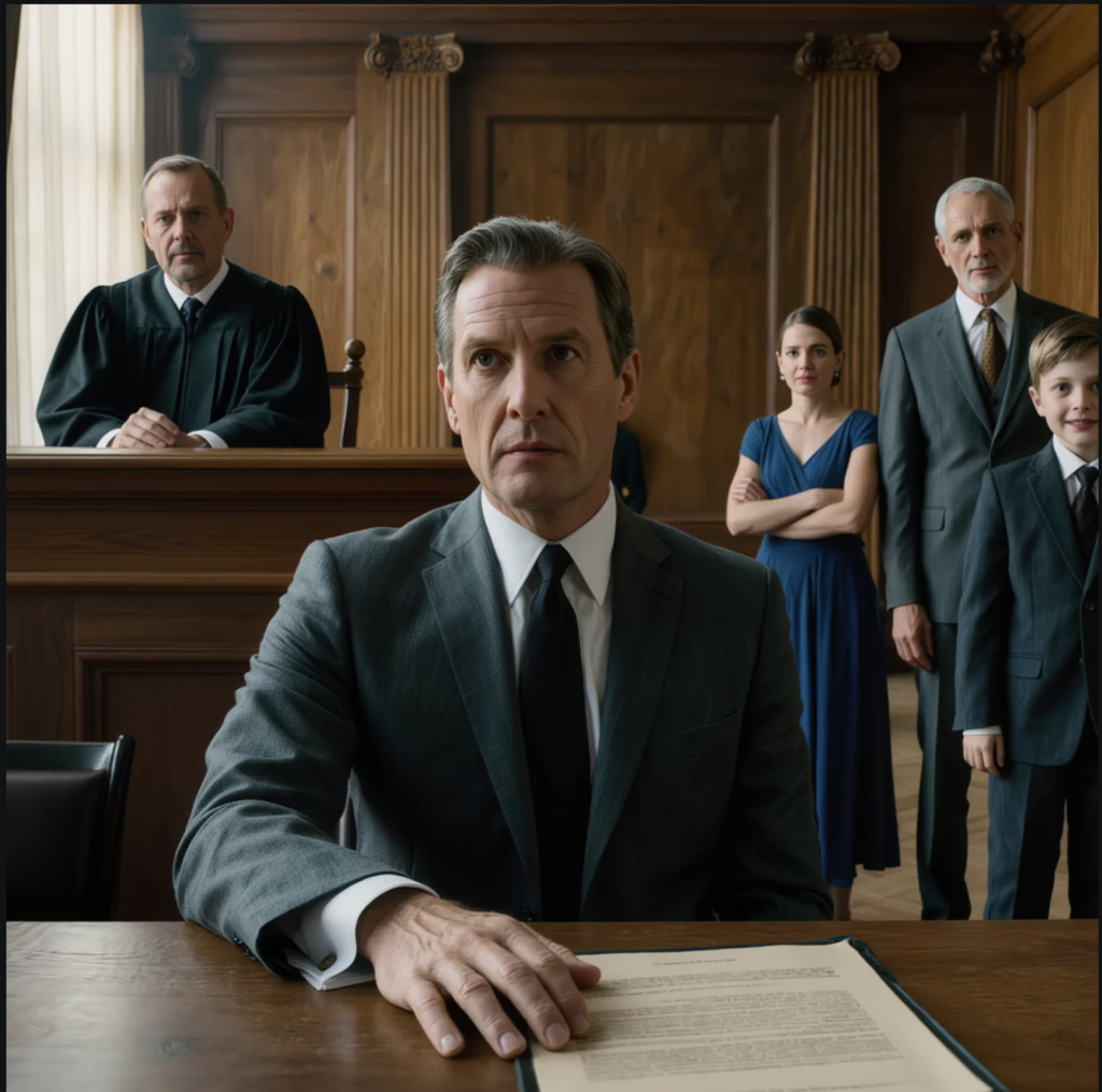 At Eight They Left Me on a Greyhound Bench, and Twenty-Two Years Later They Came Back for the $3.8 Million the Only Real Father I Ever Had Left Me—So When the Judge Asked Where My Lawyer Was, I Stood Up, Looked Straight at the Family Who Threw Me Away, and Said, “No, Your Honor. I’ll Be Representing Myself,” and the Whole Court Forgot How to Breathe