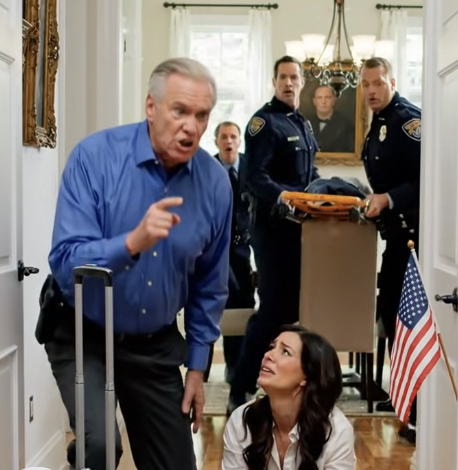 I arrived home from my trip without telling anyone, I found my wife in the living room, crying and bleeding all alone, but my son was in the kitchen, laughing loudly with his in-laws, he didn’t even care, so I walked right in and made him regret it immediately.