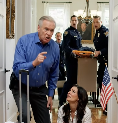I arrived home from my trip without telling anyone, I found my wife in the living room, crying and bleeding all alone, but my son was in the kitchen, laughing loudly with his in-laws, he didn’t even care, so I walked right in and made him regret it immediately.