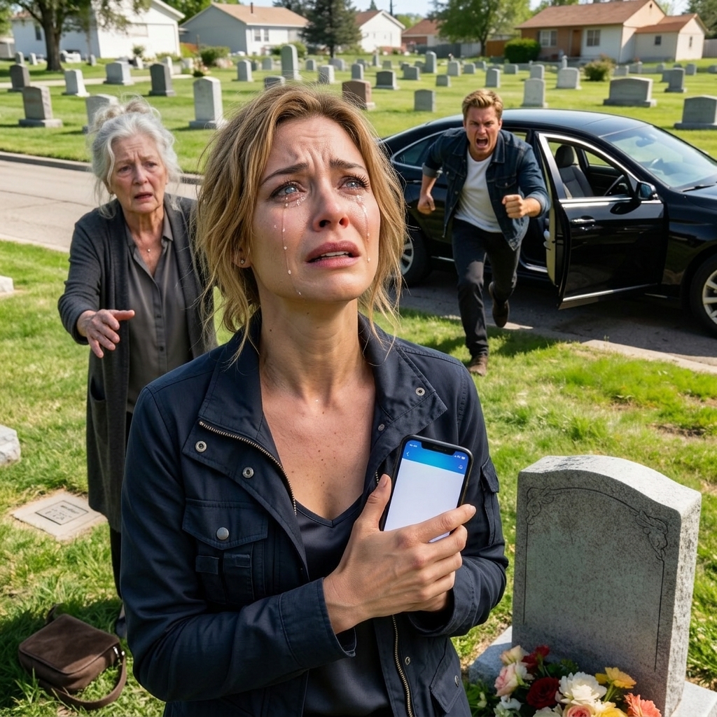 My husband left my father’s funeral to travel with his mistress. But at 3 a.m. I received a message from my father: “my daughter it’s me, dad. Come to the cemetery immediately and very quietly.”