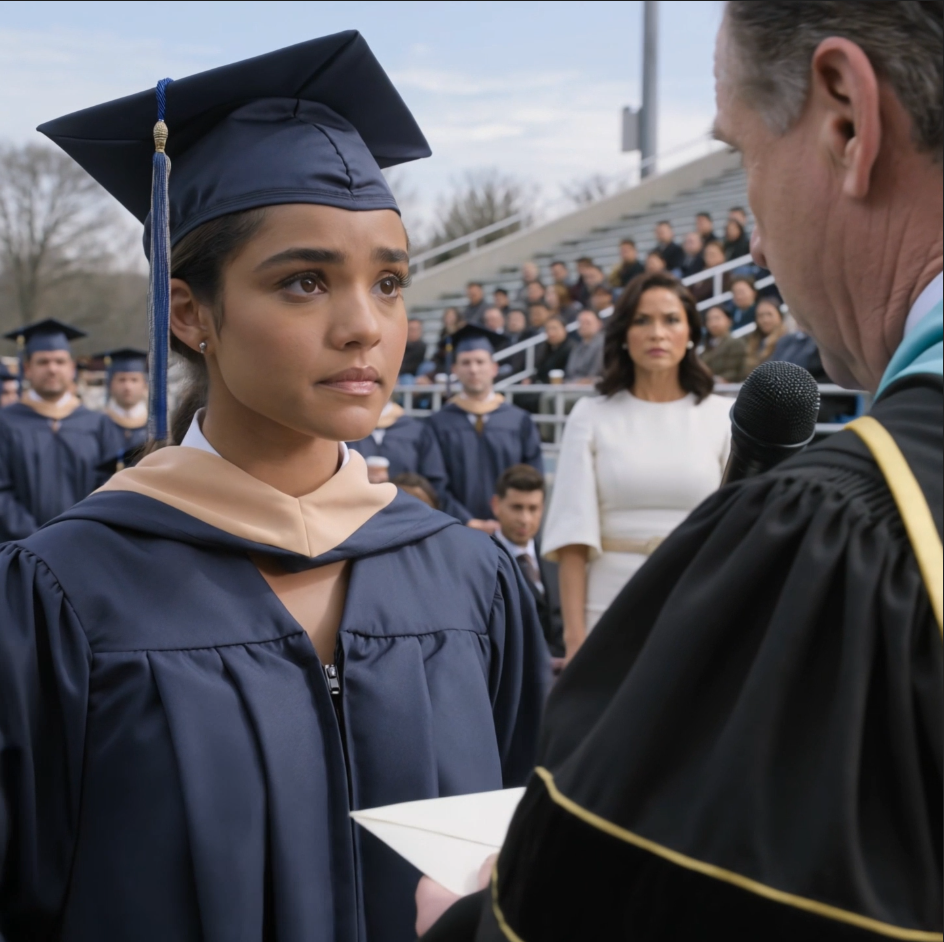 At my college graduation, my sister shot to her fe…