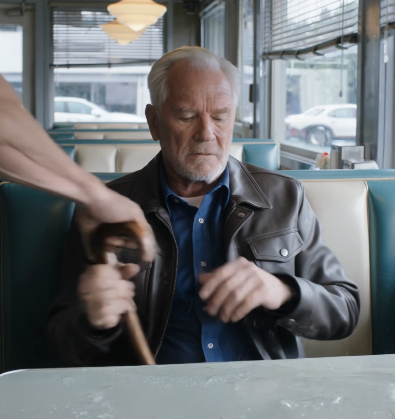 The bikers thought they had chosen the safest man in the room to humiliate.