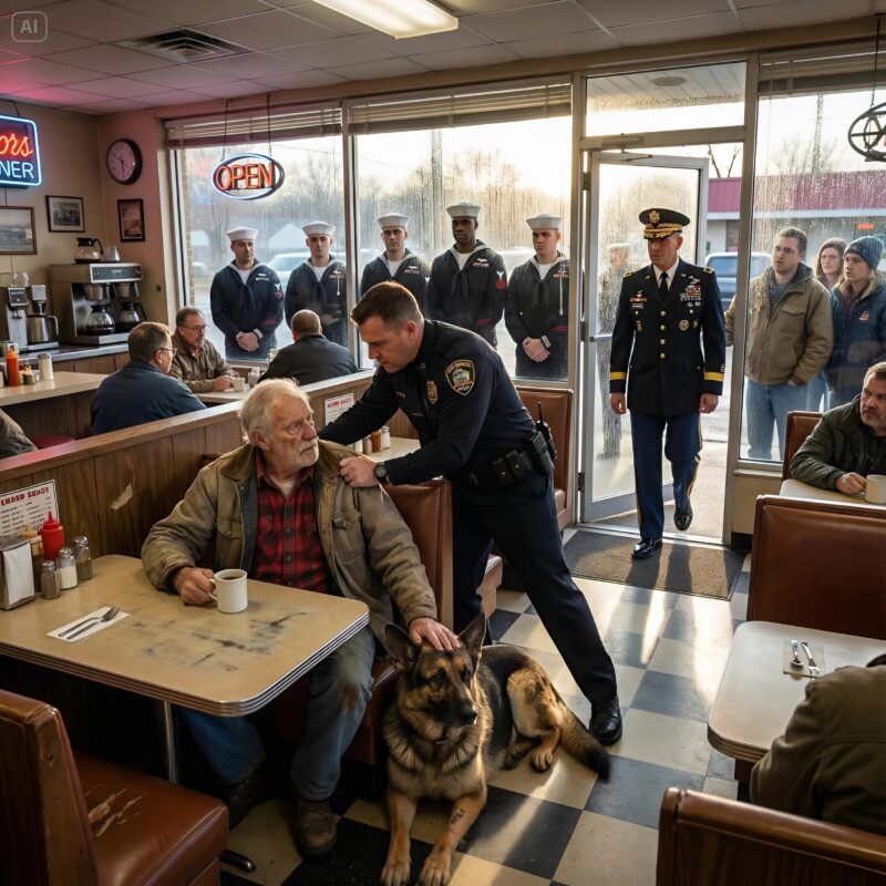 They saw an old man and his “dog” and decided we didn’t belong in their cafe.😞🐕❤️