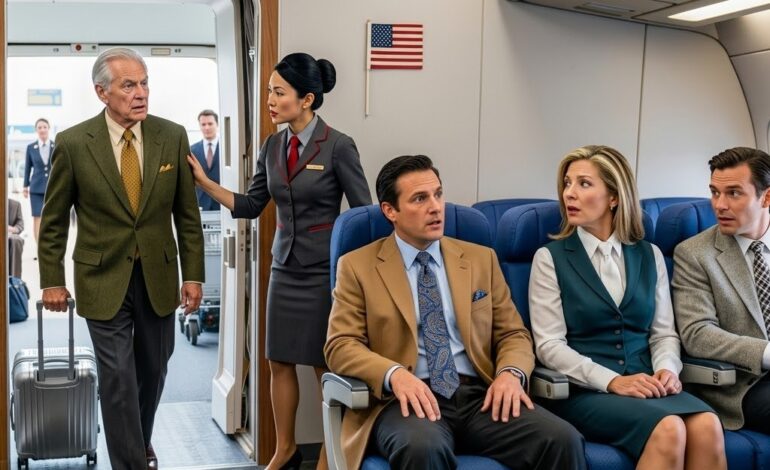 During Boarding, A Flight Attendant Quietly Told Me To Leave The Plane. I Thought She Had Mistaken Me For Someone Else, Until She Came Back And Whispered, “Please, I’m Asking You.” Twenty Minutes Later, My Son’s Face Told Me Everything.